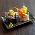 料理メニュー写真&nbsp;海老刺身2点盛り