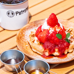特製いちごワッフル