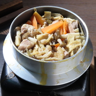 釜めしなどご飯物も充実♪