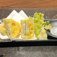 レンコンはさみ揚げ