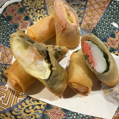本日のオリジナル春巻き