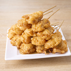 鶏もも串揚げ(ゆず風味)