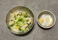 白センマイ刺し