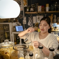 明るいスタッフがおもてなし