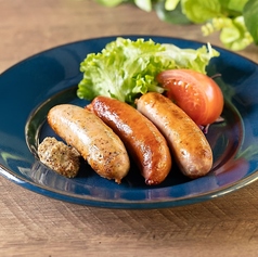 ソーセージ3種盛り