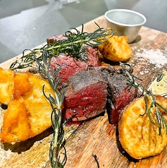 ハンギングテンダー(牛ハラミ)の低温ロースト