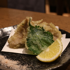 鴨むね肉の天ぷら
