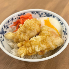 とり天温玉ミニ丼ぶり