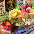 料理メニュー写真&nbsp;【馬】馬刺し三種盛