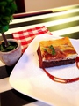 料理メニュー写真 クリームチーズのブラウニー