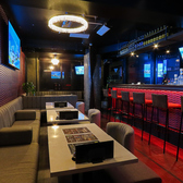 【店内全席喫煙可能◎貸切宴にぴったり◎】全日全時間帯可能！完全貸切が可能です！ 設備も整っており、各種ご宴会や2次会にぴったり！黒と赤を基調としたお洒落でムーディな空間で満足感◎