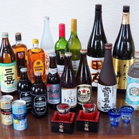 新潟県の日本酒の他、充実のドリンクラインナップを満喫