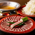 料理メニュー写真&nbsp;【三鴨庵2大名物：鴨鍋】鴨すき鍋　一人前