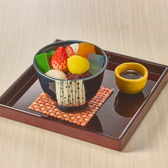 あんみつセット[あんみつ・コーヒー]