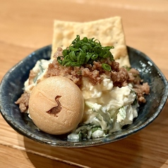 鴨そぼろのポテトサラダ