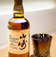 <ウイスキー> 山崎 (ロック・ストレート・炭酸割) 各