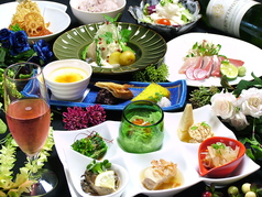 Japanese Dining にののコース写真
