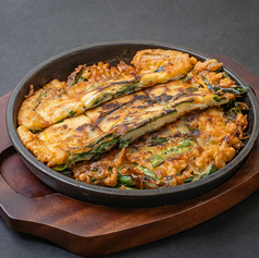 ニラとねぎのチヂミ