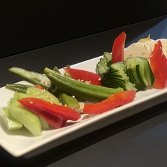 夏野菜漬物盛合せ