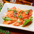 料理メニュー写真&nbsp;サーモンのカルパッチョ