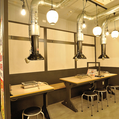 店内奥の一段上がったお席。最大20名様までOK！ご予約はお早目に★