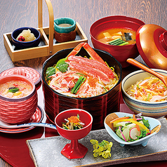 数量限定　甲羅かに飯ランチ