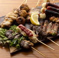 【おすすめ炉ばた3位】串焼き盛り合わせ