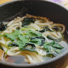 鶏ダシの効いたいこかのうどん