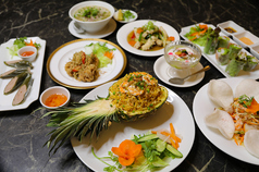 Vietnam sky restaurant ベトナムスカイレストランのコース写真