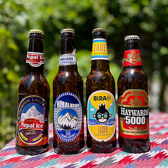 スパイス料理を各国ビールでお楽しみください