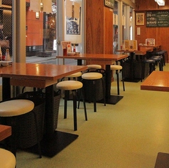 テーブルのお席