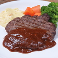 料理メニュー写真&nbsp;ビーフハンバーグステーキ