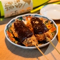 料理メニュー写真&nbsp;味噌カツ串　１本