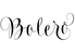 Bolero ボレロのロゴ