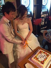 セレモニーとして使えるオプション多数完備★貸し切りで無料でお付けいたします！！