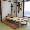 少人数から団体様まで対応可能な多様な席タイプをご用意◎靴を脱いでくつろげる座敷席も人気！店内全体の貸切もご相談ください