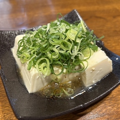 塩ダレネギ冷奴