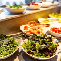 シュラスコ以外も食べ放題★