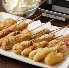 お任せ串カツ７種