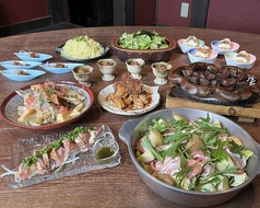 炭火家 らんたんのコース写真