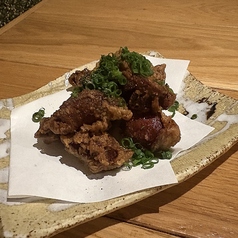 鴨砂肝の唐揚げ