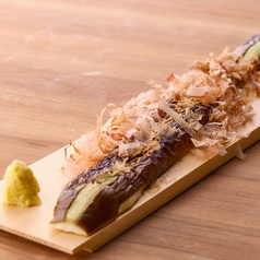《野菜》大長茄子の焼き茄子