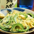 料理メニュー写真&nbsp;ごーやーちゃんぷるー（沖縄産ごーやーと島豆腐の炒め物）