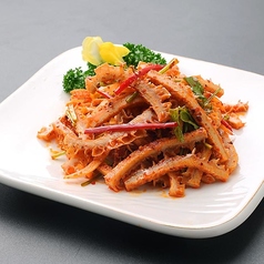 牛ハチノスのピリ辛和え