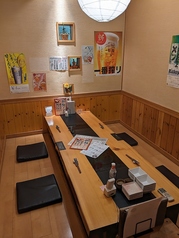 5~8名様の個室です。