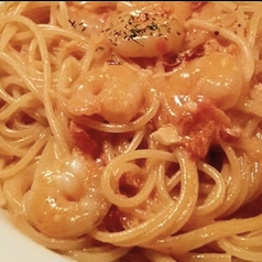 小海老のトマトクリームパスタ