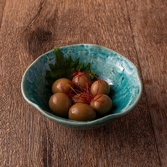 うずらの卵醤油漬け