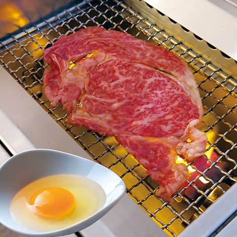 〈食すべき一品！10秒リブロース〉 当店一押し！柔らかリブロースをさっと焼いて！