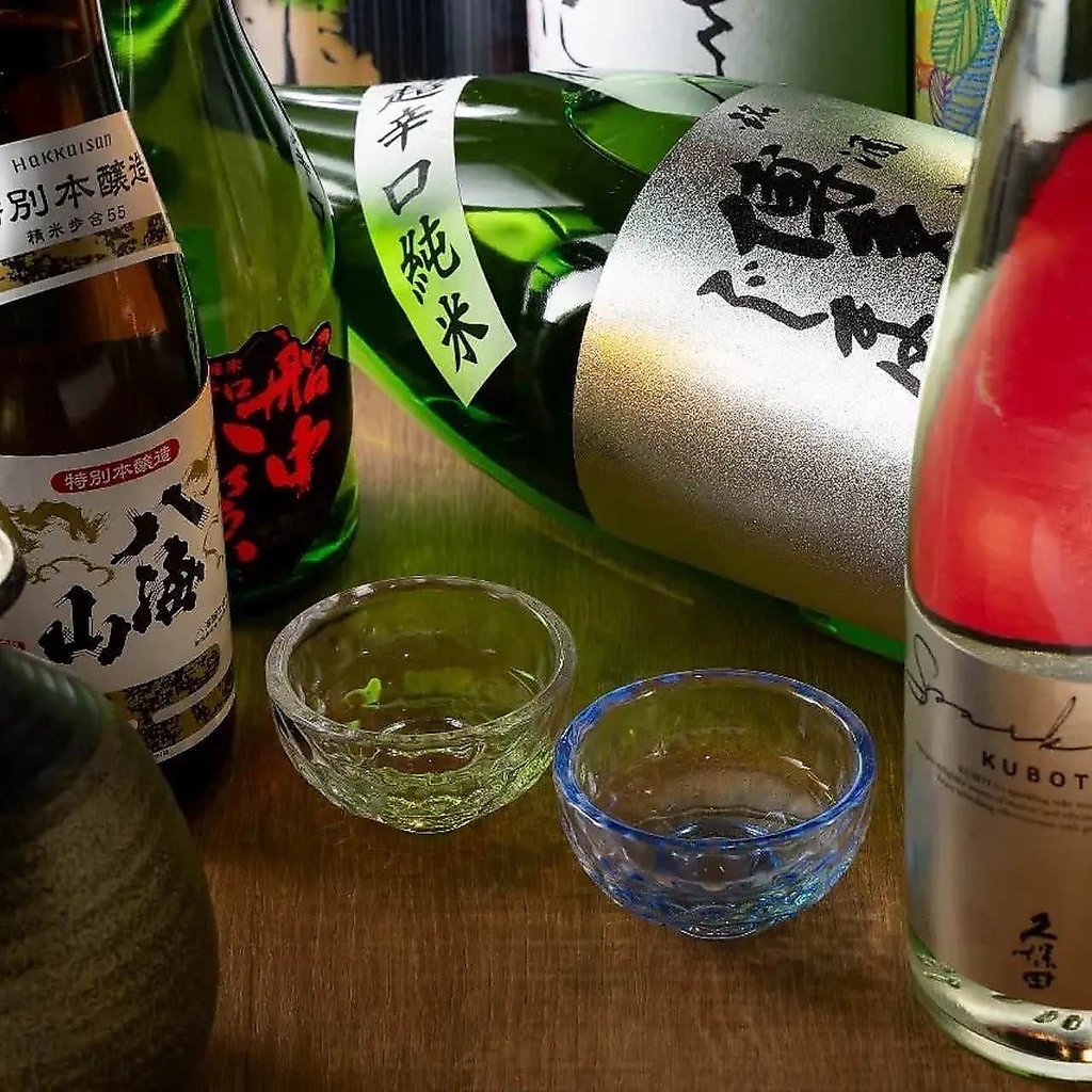 美酒に酔う◎種類豊富な厳選銘酒