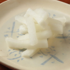 【肴すぐ出るメニュー】ゆず大根の漬物